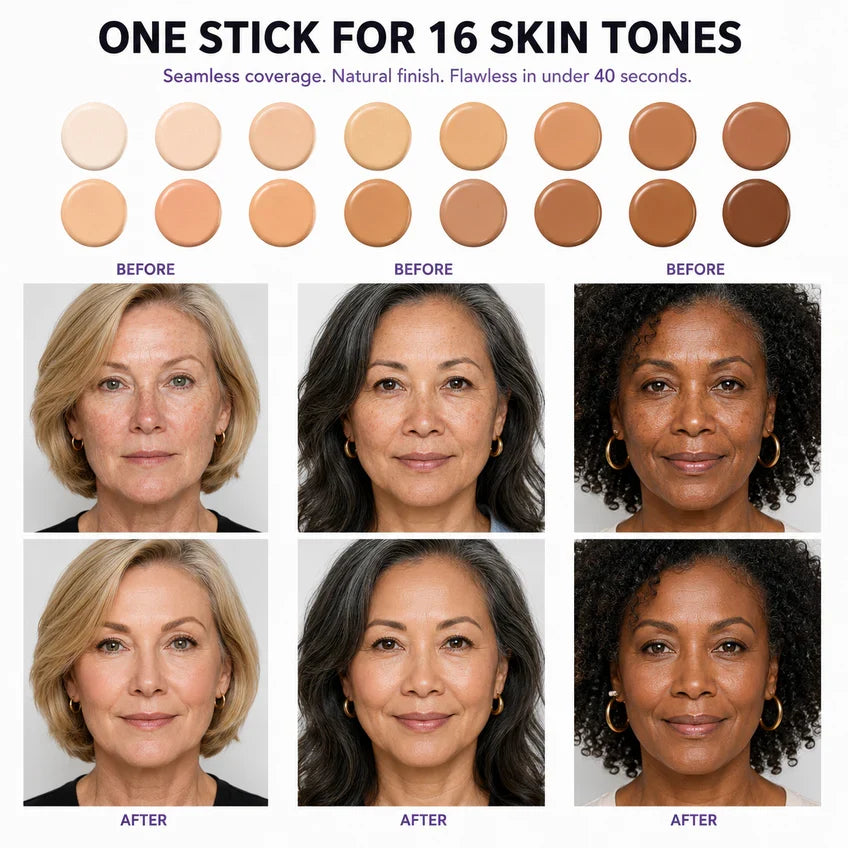 Changing Foundation Stick  – The stick that makes mature skin glow again 2026