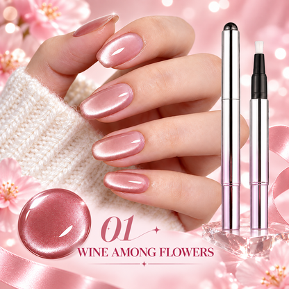 Portable Cat-Eye Gel Nail Pen